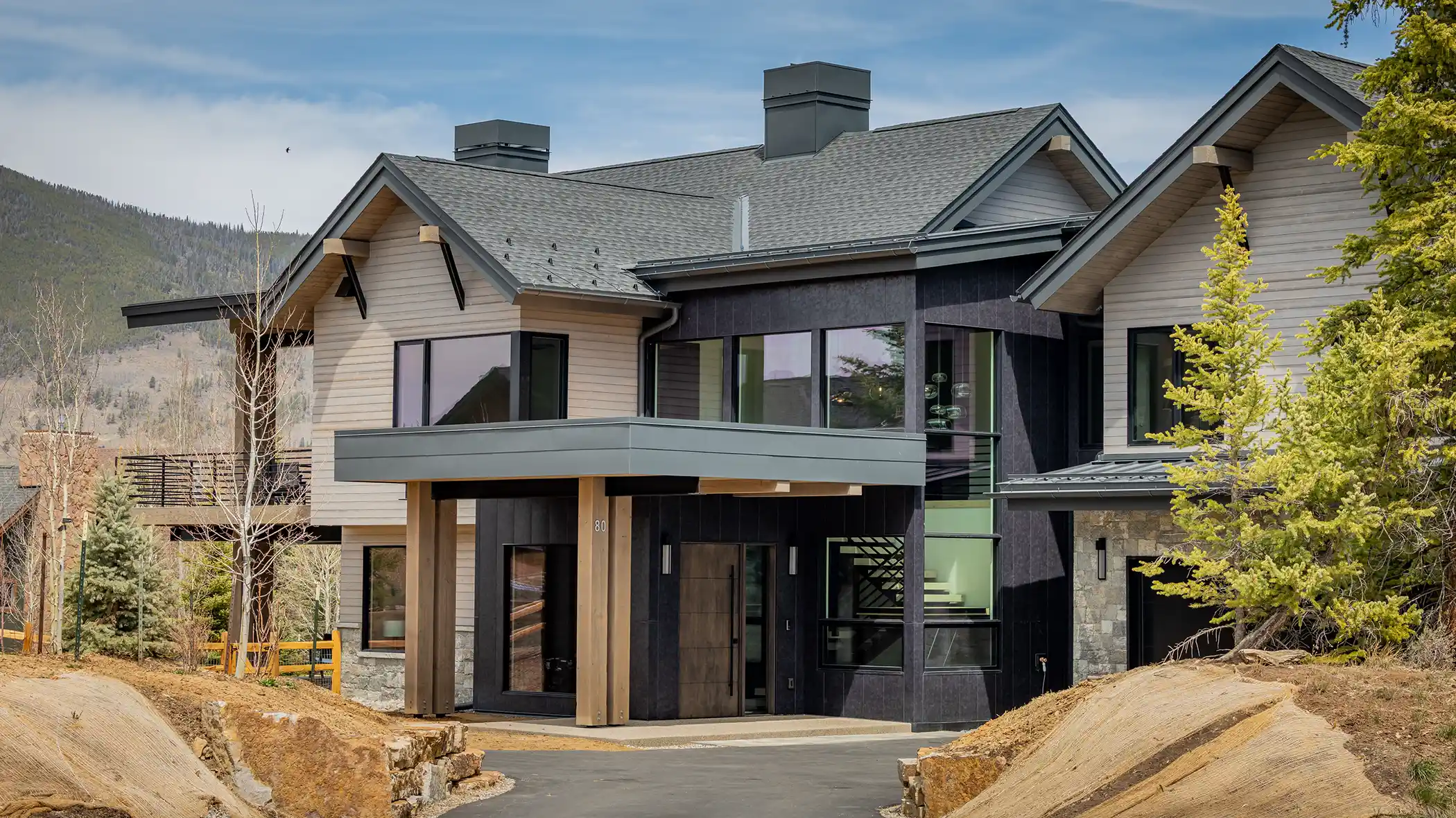 55 pheasant tail custom home silverthorne, colorado